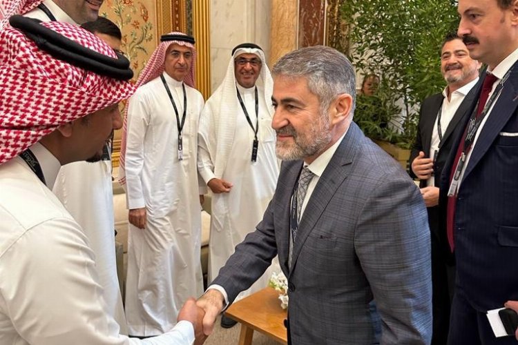 Bakan Nebati Riyad'ta... Yatırımcıların Türkiye ilgisi memnun etti -