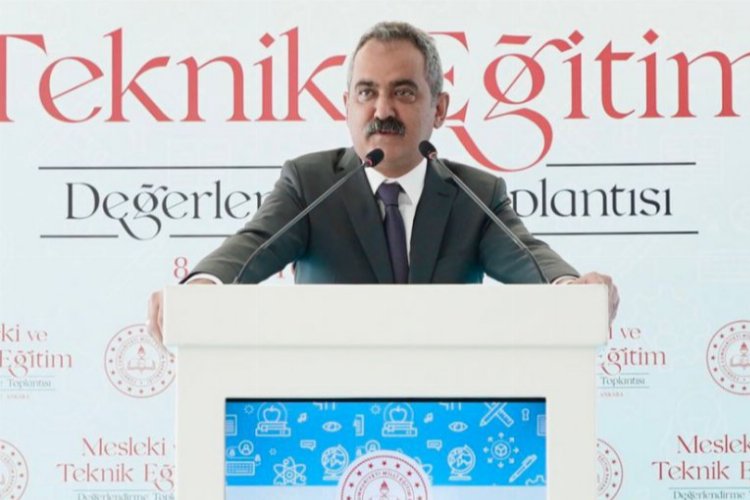 Bakan Özer: Mesleki eğitimle üretim kapasitemiz arttı -