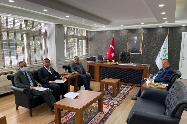 Başkan Ramazan, DSİ Bölge Müdürü Seven ile görüştü -