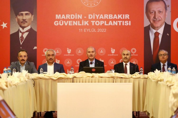 Bakan Soylu, Mardin'de Güvenlik Toplantısı'na katıldı -