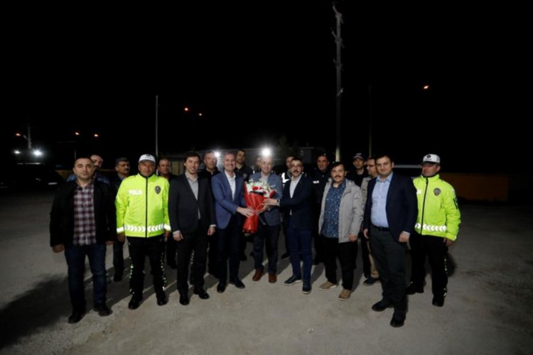 Başkan Taban Bursa İnegöl'de polis memurlarıyla iftar sofrasında bir araya geldi -