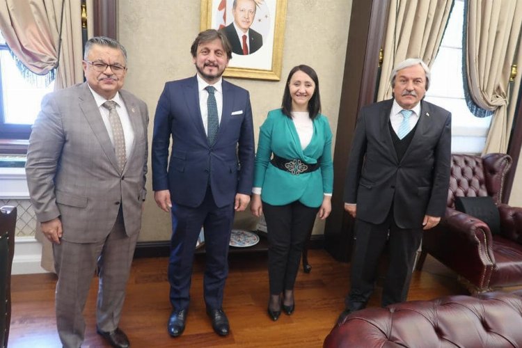 Başkan Tekin ve Başkan Şahin’in Ankara ziyareti -