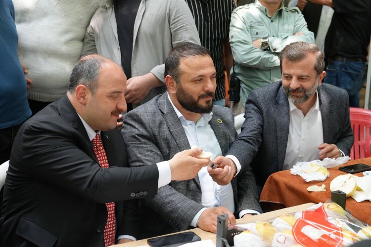 Bakan Varank'a Gürsu armudu sürprizi -