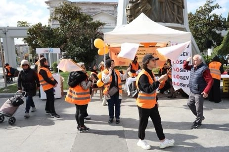 Bakırköy’de Lösemiye farkındalık etkinliği -