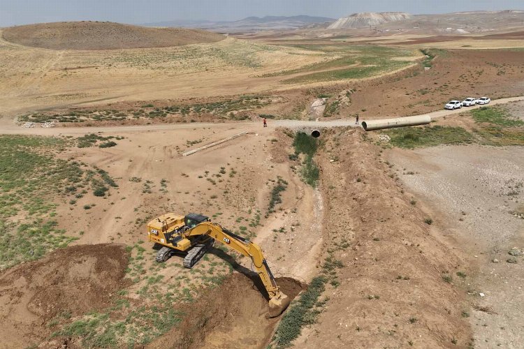 Balâ bölgesindeki drenaj çalışmaları hızla sürüyor -