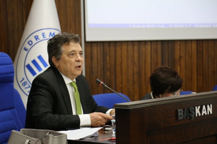 Balıkesir Edremit Belediye Meclisi'nde gündem görüşüldü -