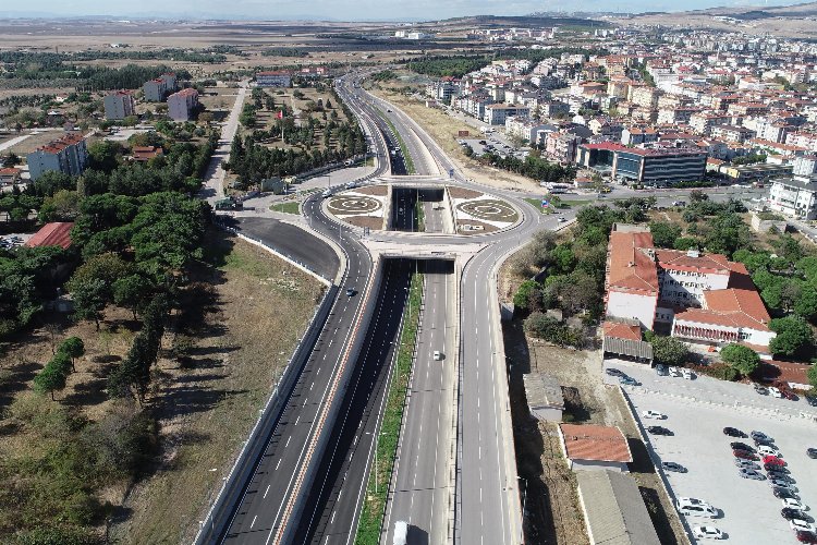 Bandırma'da Çanakkale Yolu'na dev katlı kavşaklar -