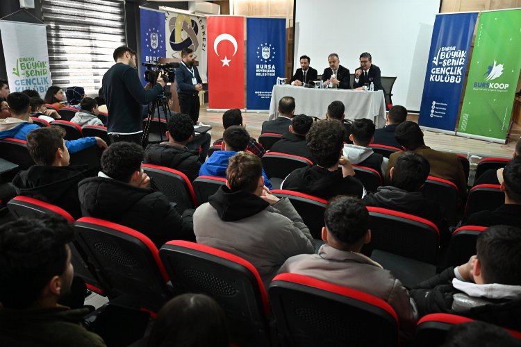 Başkan Aktaş üretici öğrencilerle tecrübe paylaştı -