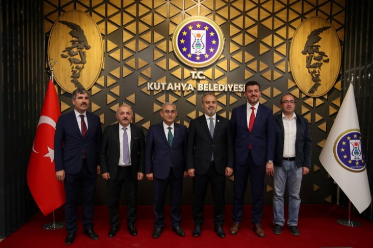 Başkan Alim Işık, Alinur Aktaş'ı ağırladı -