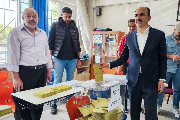 Başkan Altay Cumhurbaşkanlığı için oyunu kullandı -