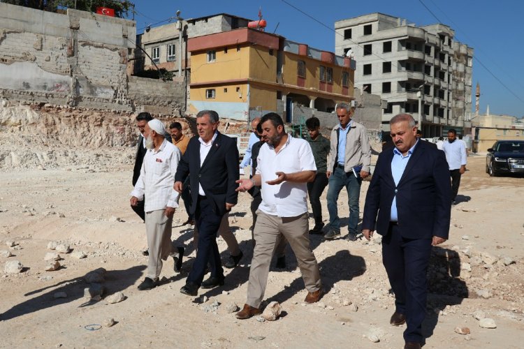 Başkan Beyazgül alt yapı çalışmalarını inceledi -
