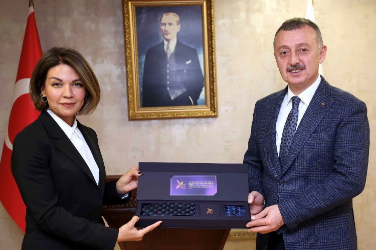 Başkan Büyükakın, Azeri Başkonsolosu’nu konuk etti -