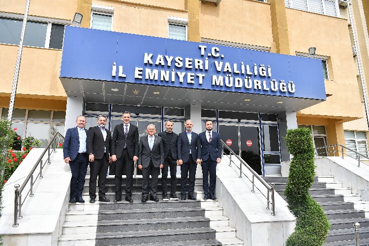 Başkan Büyükkılıç’tan İl Emniyet Müdürü Aydın’a “hayırlı olsun” ziyareti -