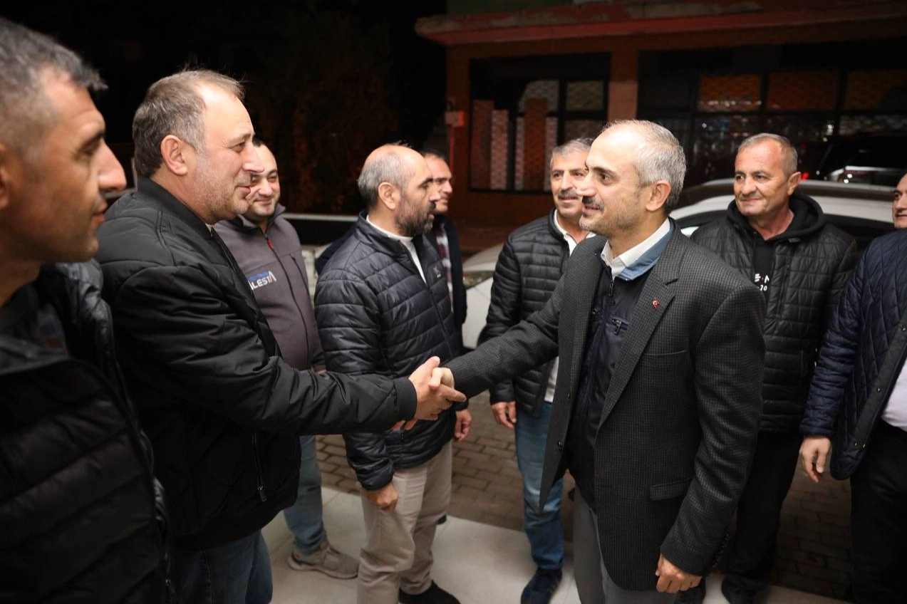Başkan Çiftçi ziyaretlerini sürdürüyor -