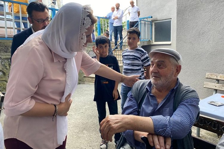 Başkan Hürriyet, Calap ailesinin acısına ortak oldu -