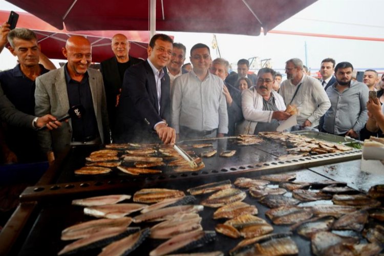 Başkan İmamoğlu Tuzlalı balıkçılarla 'Vira Bismillah' dedi -