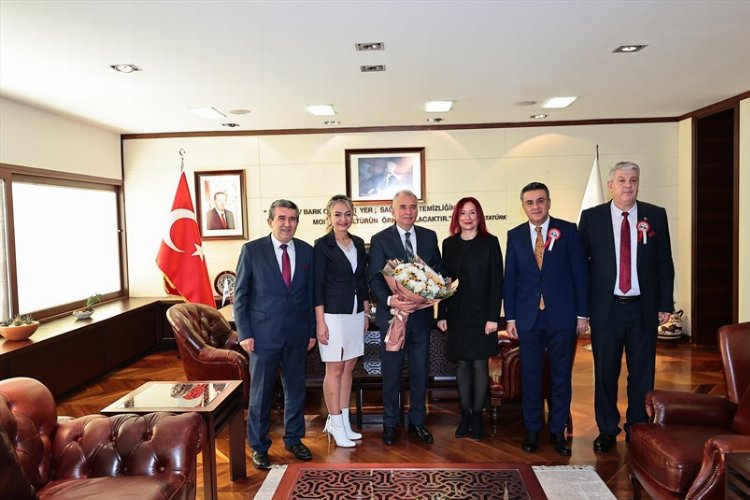 Başkan Osman Zolan Denizlili öğretmenleri ağırladı -