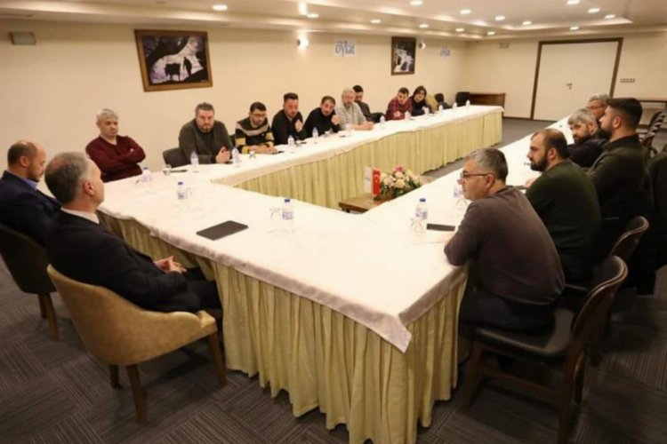 Başkan Taban İnegöl'de yerel medyayla buluştu -