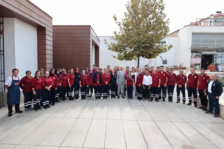 Başkan Zolan, Evde Bakım ve Sağlık Merkezi personeli ile buluştu -