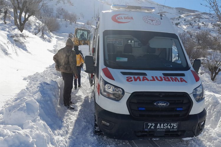 Batman Sason'da sağlık ekipleri COVID hastası için seferber oldu -