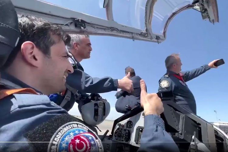 Bayraktar Azerbaycan semalarında -