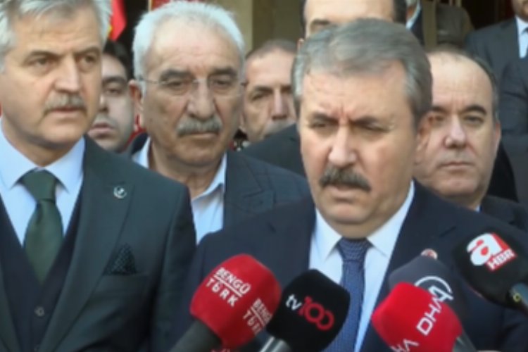 BBP: Ayrı listelerle seçime gidiyoruz -