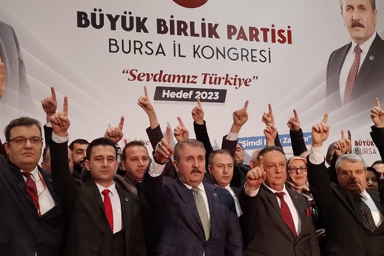 BBP Bursa’da Başkan Filizli güven tazeledi -