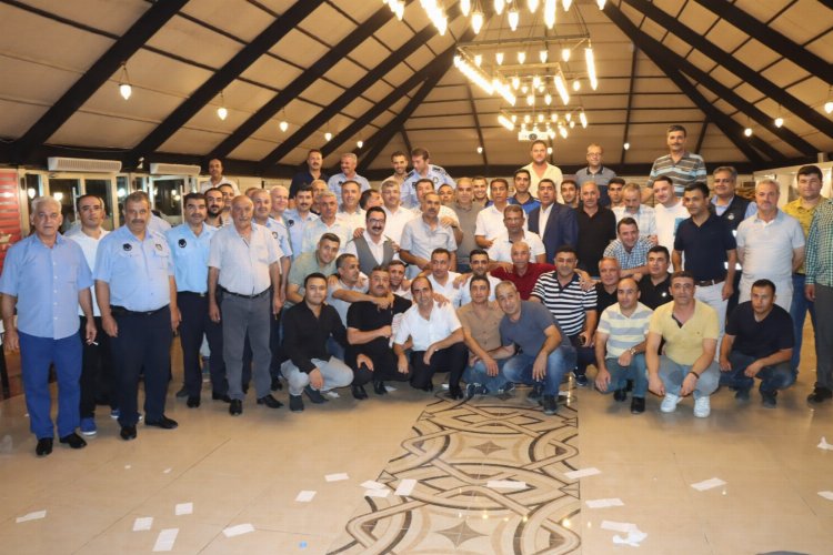 Beyazgül, zabıtalarla bir araya geldi -