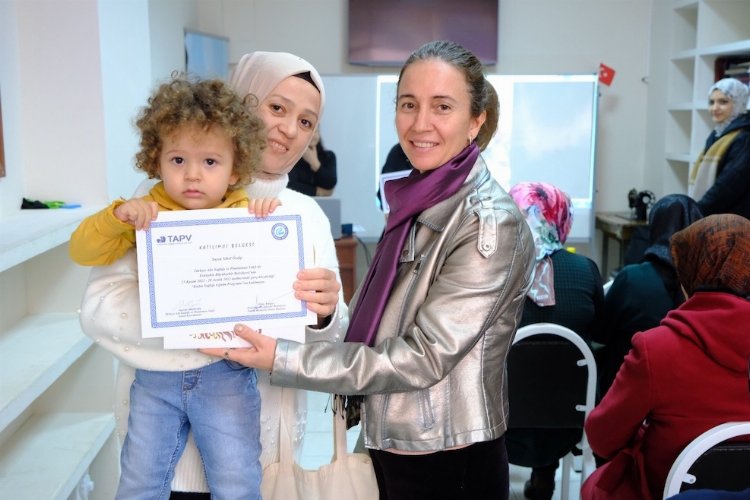 Beylikovalı kadınlar eğitimleri tamamladı -
