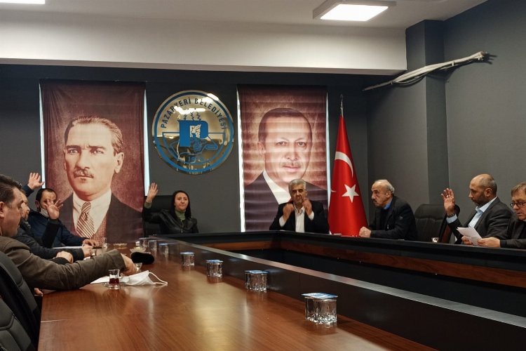 Bilecik'in Pazaryeri Belediyesi Mart ayı Meclis Toplantısı yapıldı -