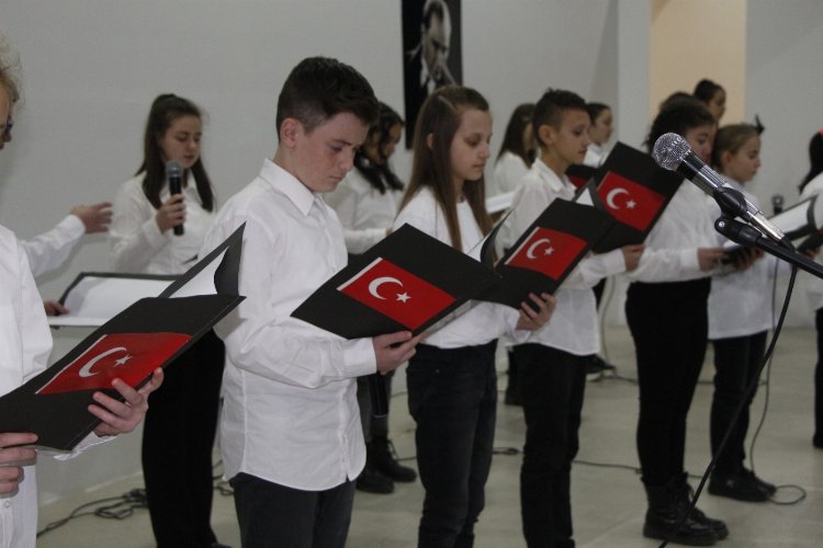 Bilecik’in Pazaryeri ilçesinde İstiklal Marşının Kabulünün 101. yılı kutlandı -