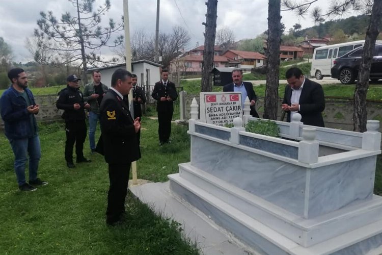 Bilecik Pazaryeri'nde protokolden şehit ailelerine ziyaret -