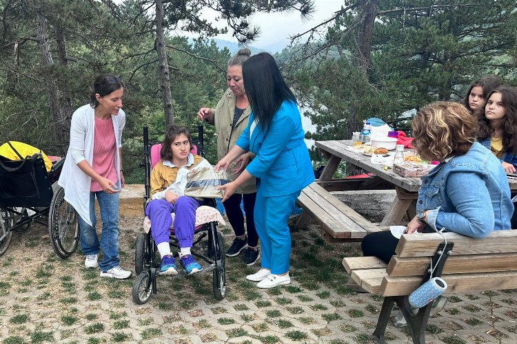 Bilecik'te Tabiat Parkı'nda engelsiz gün -