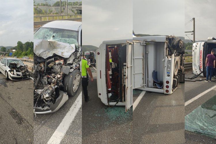 Bilecik’te trafik kazası! 11 yaralı -