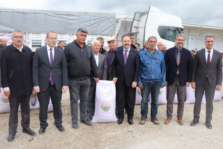 Bilecik’te üretici çiftçiye 247 ton tohum -