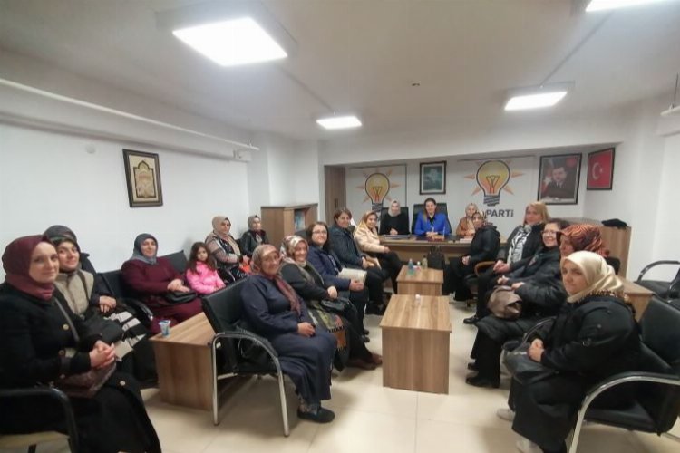 Bilecikli AK Kadınlar Pazaryeri ilçesinde buluştu -