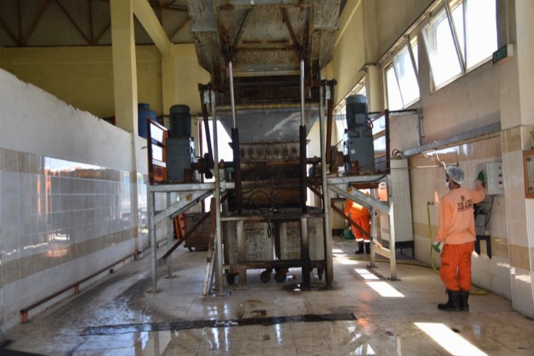 Bin 100 ton tıbbi atık imha edildi -