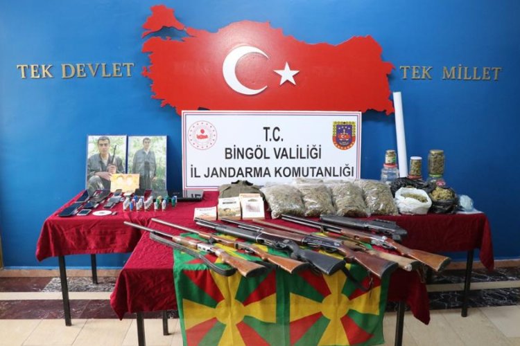 Bingöl merkezli 2 ilde eş zamanlı PKK/KCK operasyonu -