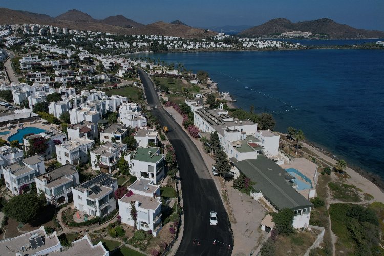 Bodrum Akyarlar yolu tamamlandı -