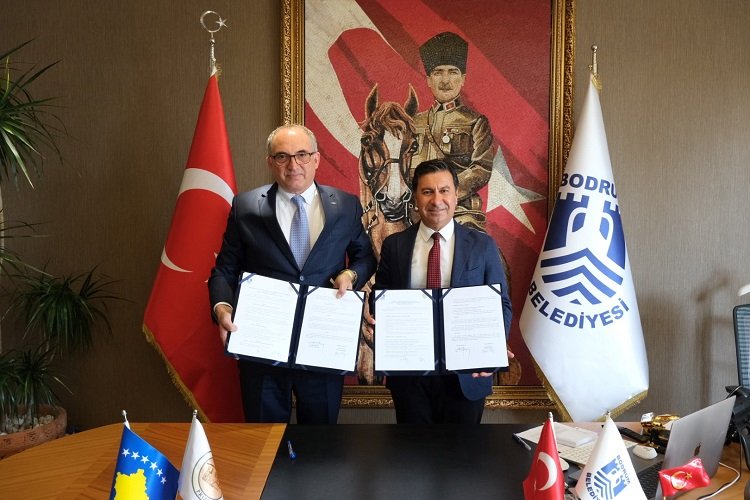 Bodrum Belediyesi ile Prizren'den kardeşlik protokolü -