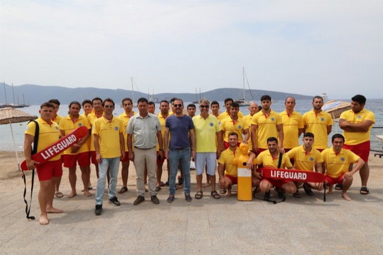 Bodrum Belediyesi'nden cankurtaran eğitimi -