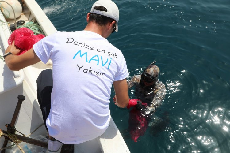 Bodrum'da dip temizliğe devam -