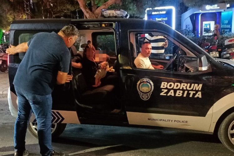 Bodrum'da zabıta ve polisten denetim -