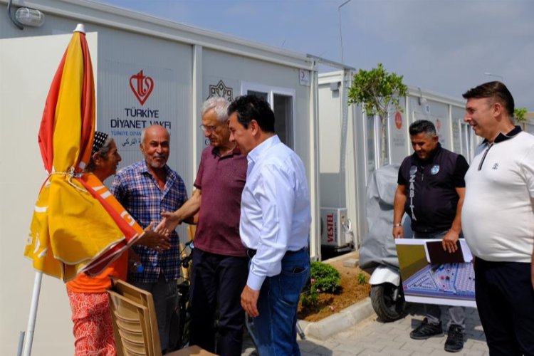 Bodrum'dan Hatay'daki dostluk kentine ziyaret -