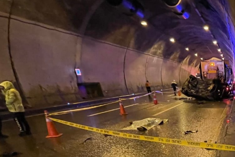 Bolu Dağı Tüneli'nde feci kaza: 1 ölü 6 yaralı -