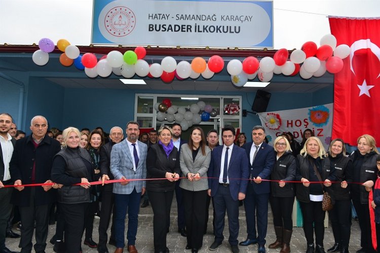 Bu kez iyilik kazandı: BUSADER ilkokulu açıldı -