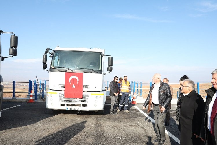 Bünyan Katı Atık Transfer İstasyonu'na yakın takip -