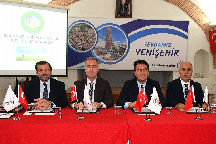 Bursa Belediyeler Birliği yılın son toplantısını Yenişehir’de yaptı -