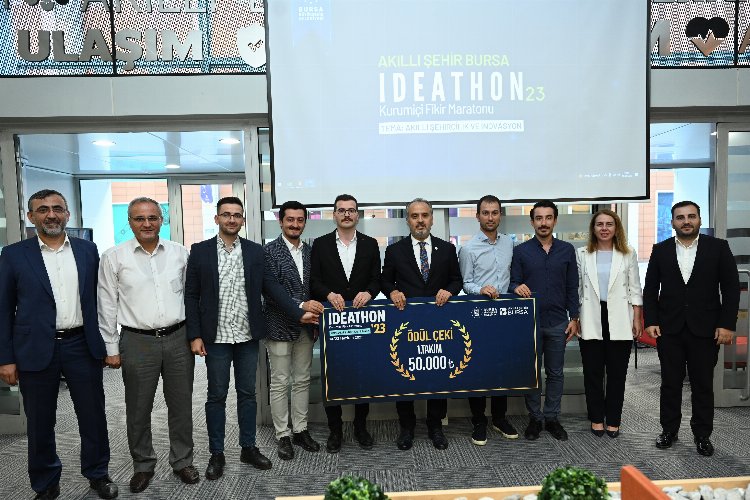 Bursa Büyükşehir'de personelin fikirleri ödüllendirildi -