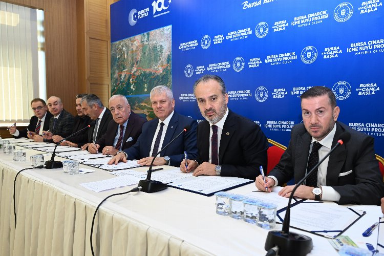 Bursa Çınarcık suyu için 9 koldan çalışılıyor -